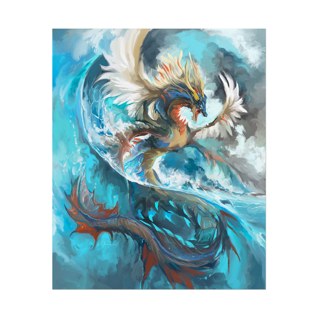 Monster of the Sea Poster Print