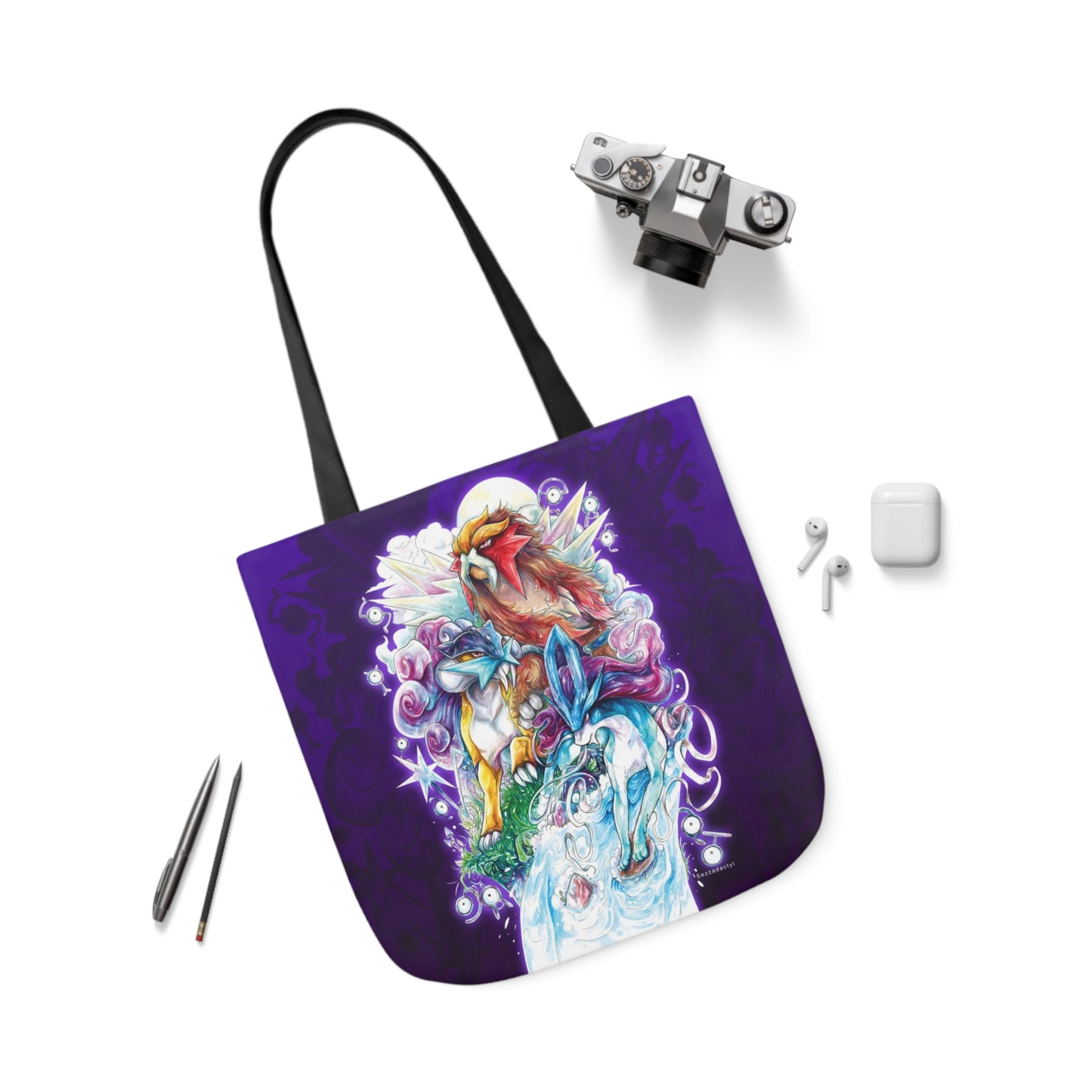 Tote Bag, 5-Color Straps - Legendary Beasts