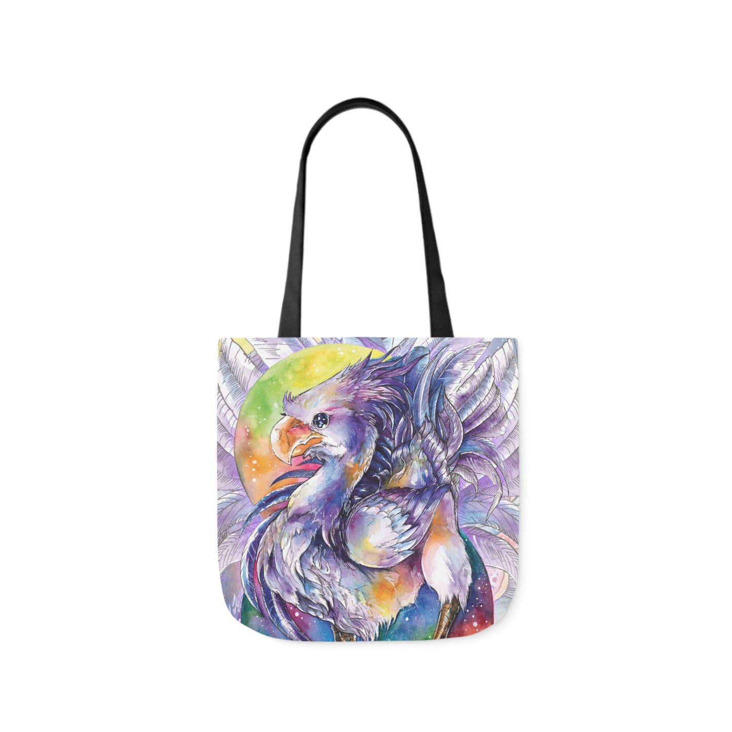 Tote Bag, 5-Color Straps - Purple Chocobo