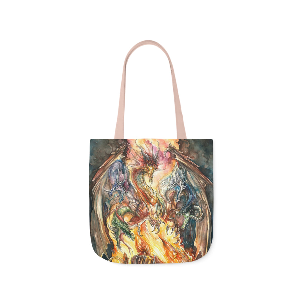 Tote Bag, 5-Color Straps - Evil Dragon Goddess
