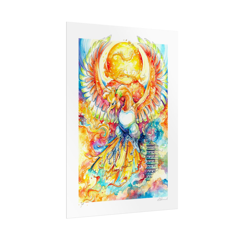 Fire Bird Poster Print