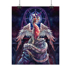 Corrupted Celestial Dragon Poster Print