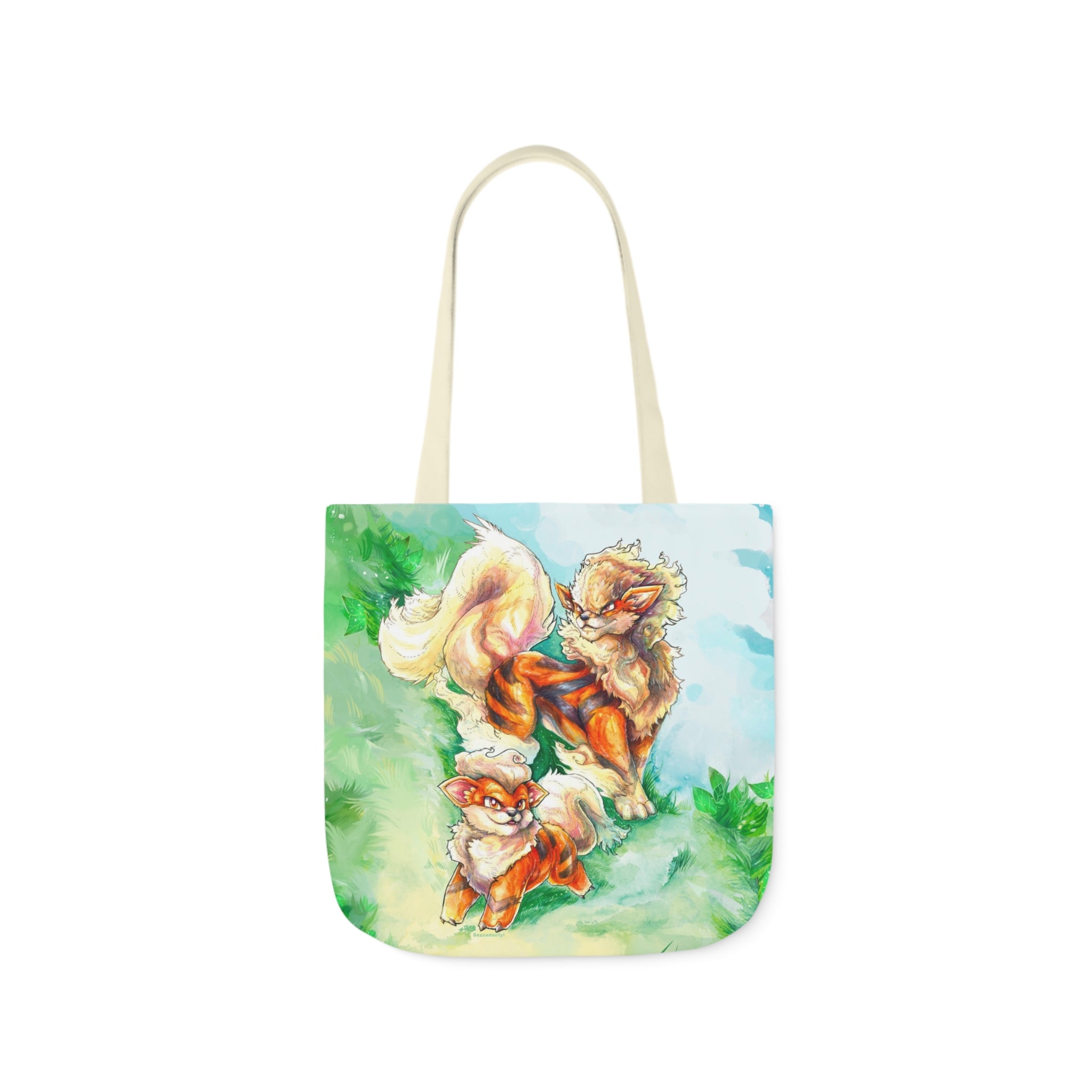 Tote Bag, 5-Color Straps - Fire Dogs
