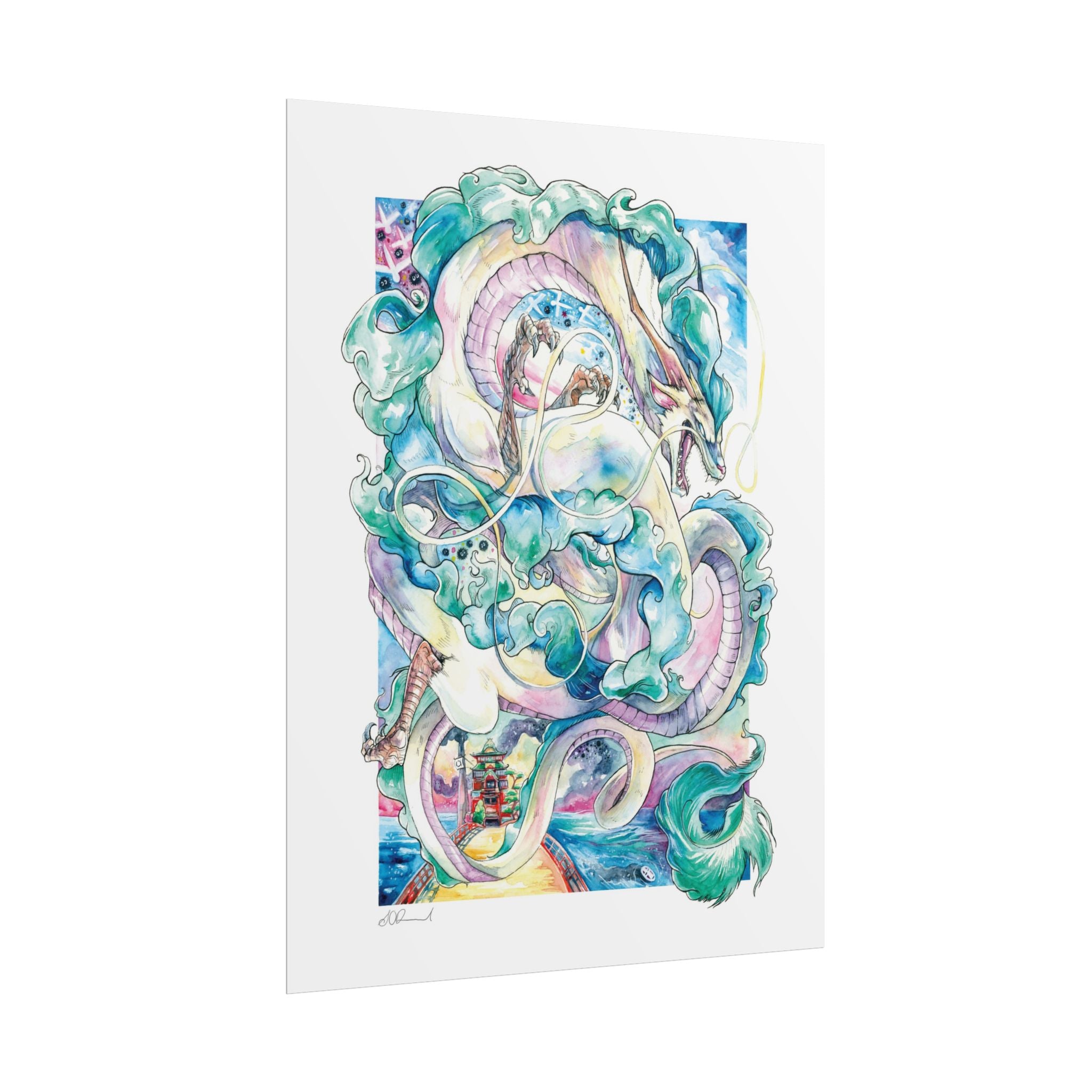 Spirit of the River Poster Print