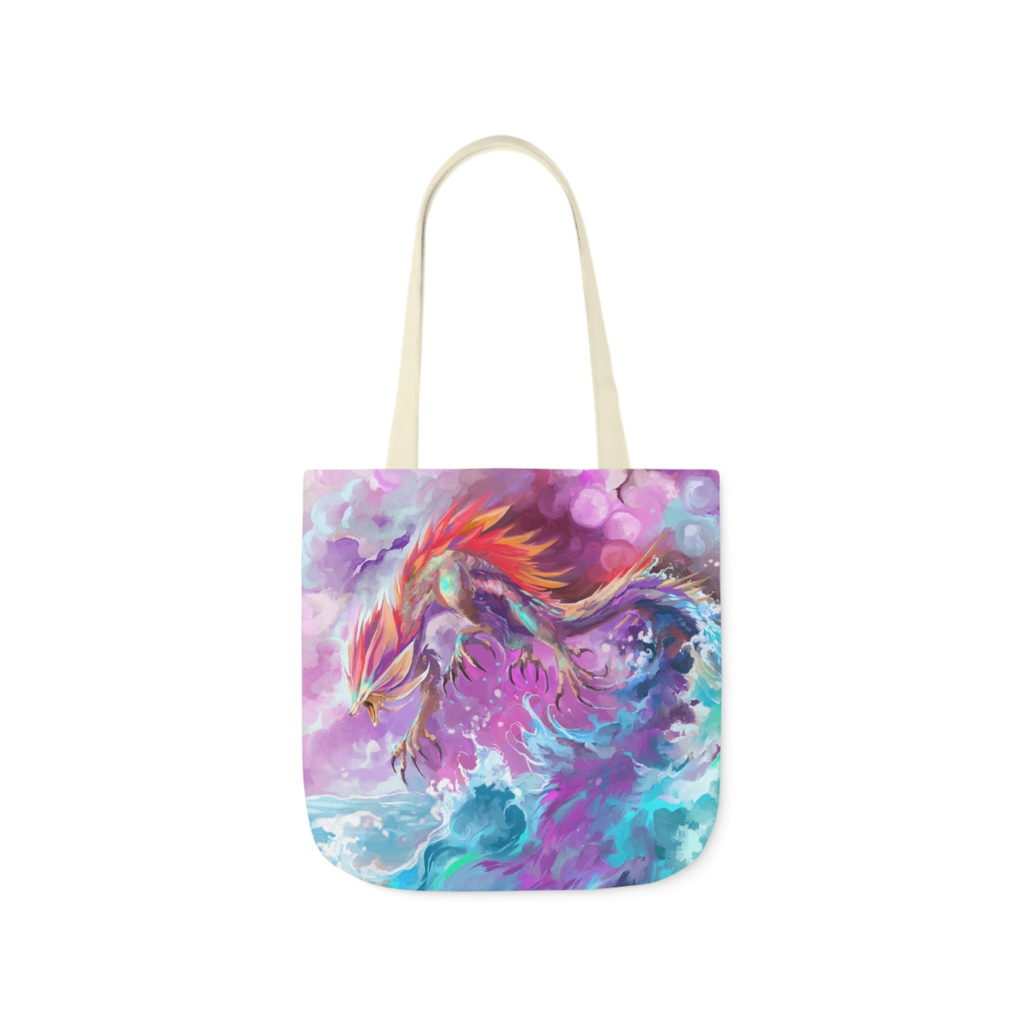 Tote Bag, 5-Color Straps - Monster of the Water