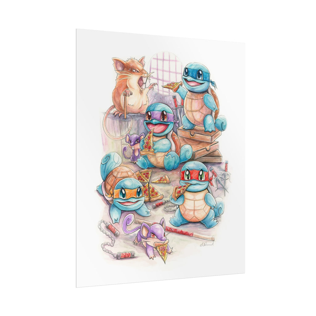 Pizza Party Poster Print