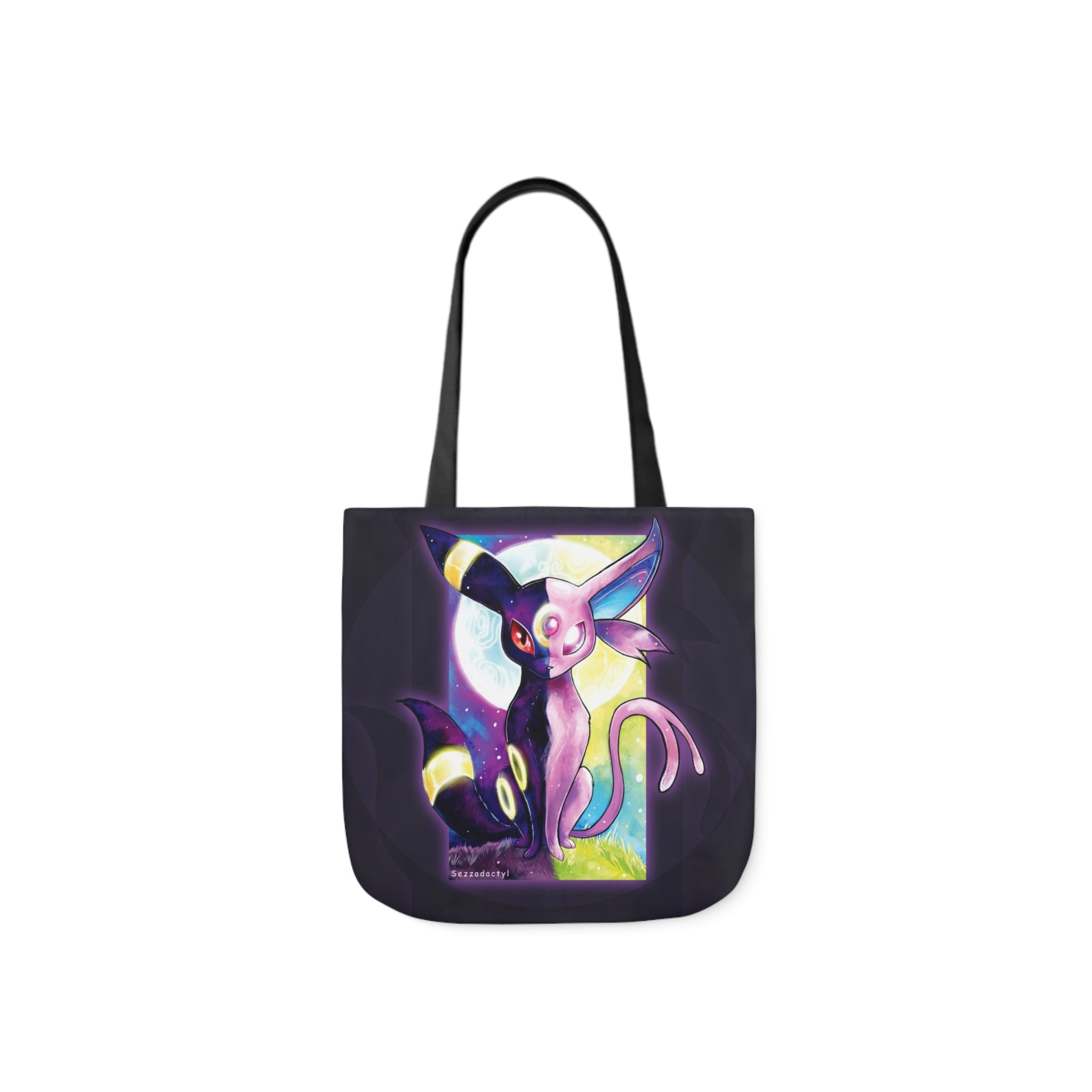 Tote Bag, 5-Color Straps - Sun vs Moon