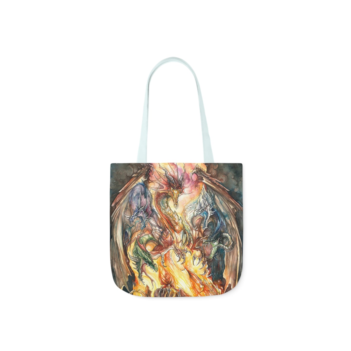 Tote Bag, 5-Color Straps - Evil Dragon Goddess