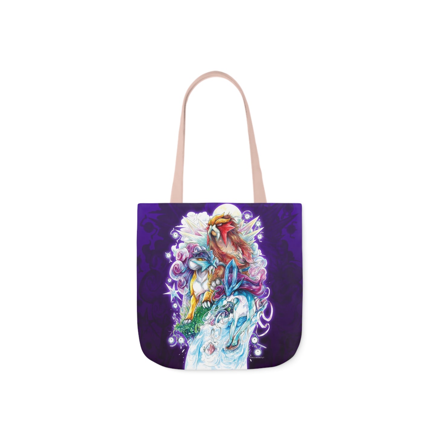 Tote Bag, 5-Color Straps - Legendary Beasts