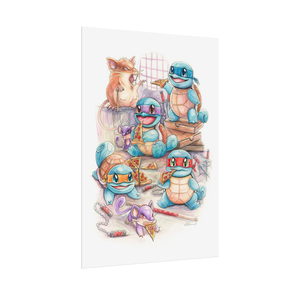 Pizza Party Poster Print