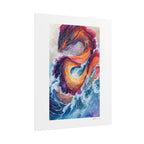 Serpent of the Waves Poster Print