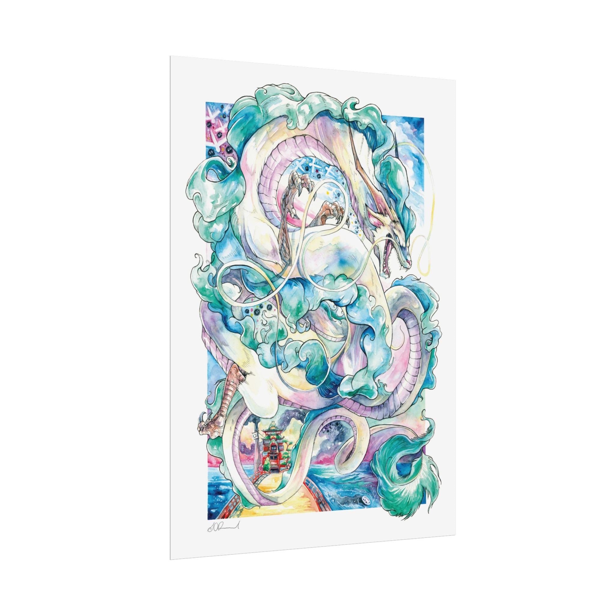 Spirit of the River Poster Print