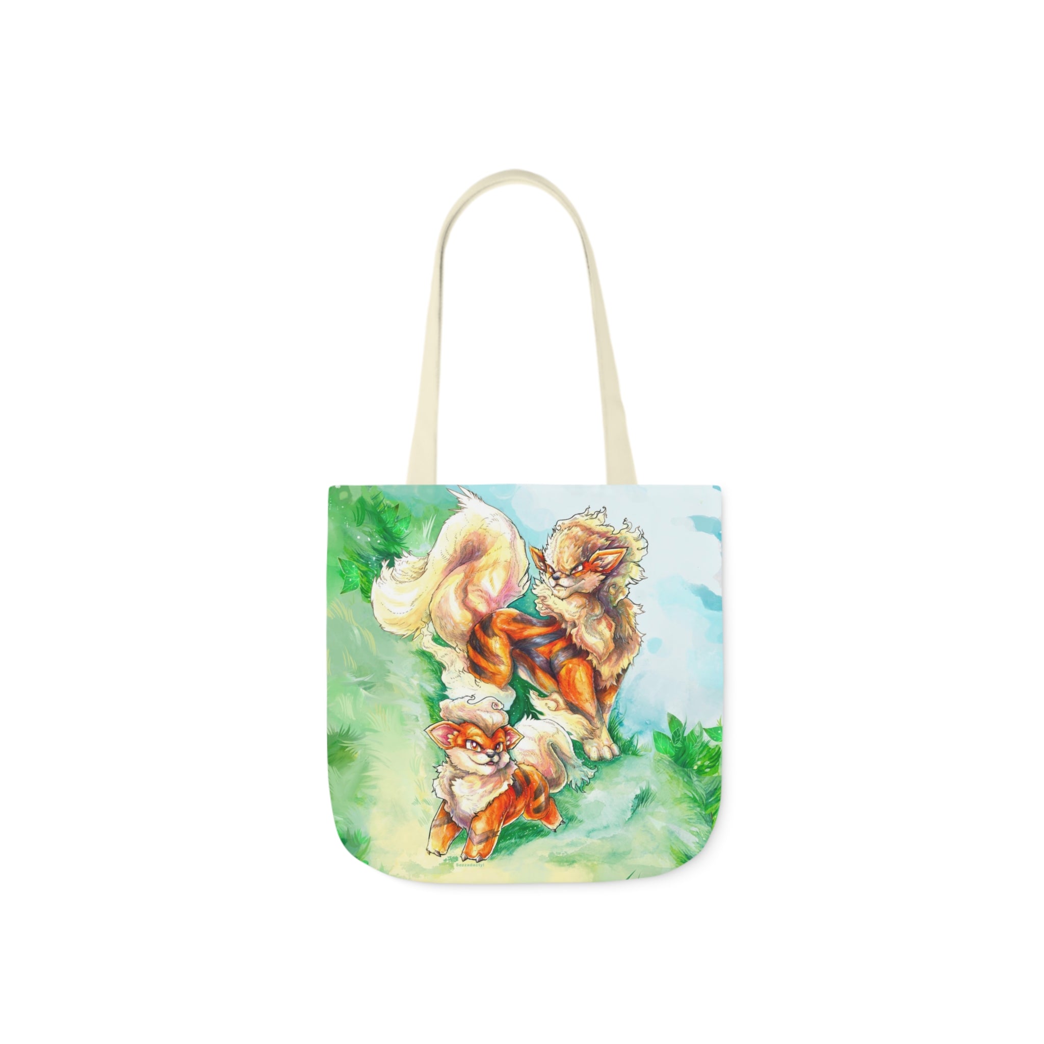 Tote Bag, 5-Color Straps - Fire Dogs