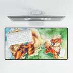 Desk Mat - Fire Dogs