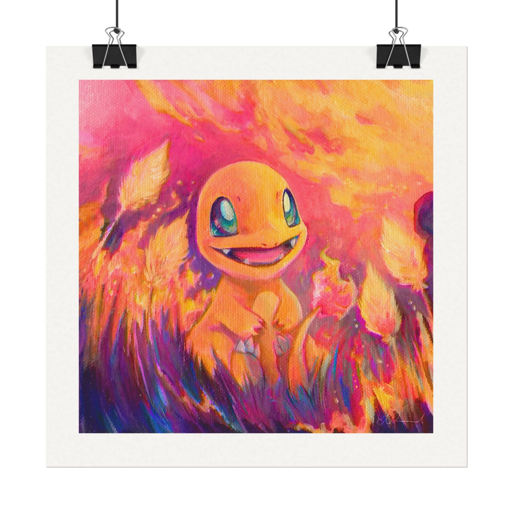 151 #004 8x8" Textured Matte Watercolour Print