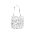 Tote Bag, 5-Color Straps - Halloween Friends Linework