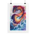 Serpent of the Waves Poster Print
