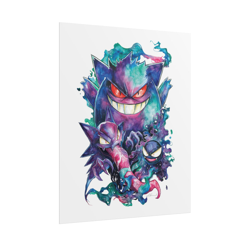 Ghostly Family Poster Print