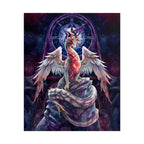 Corrupted Celestial Dragon Poster Print