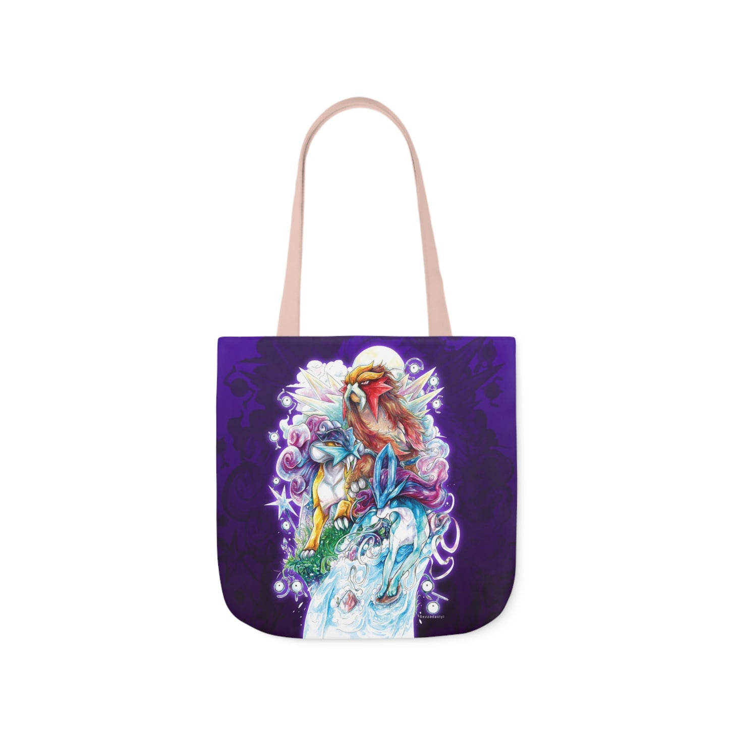 Tote Bag, 5-Color Straps - Legendary Beasts