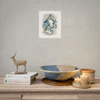 Ram Skull Poster Print