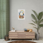 We Love Food Poster Print