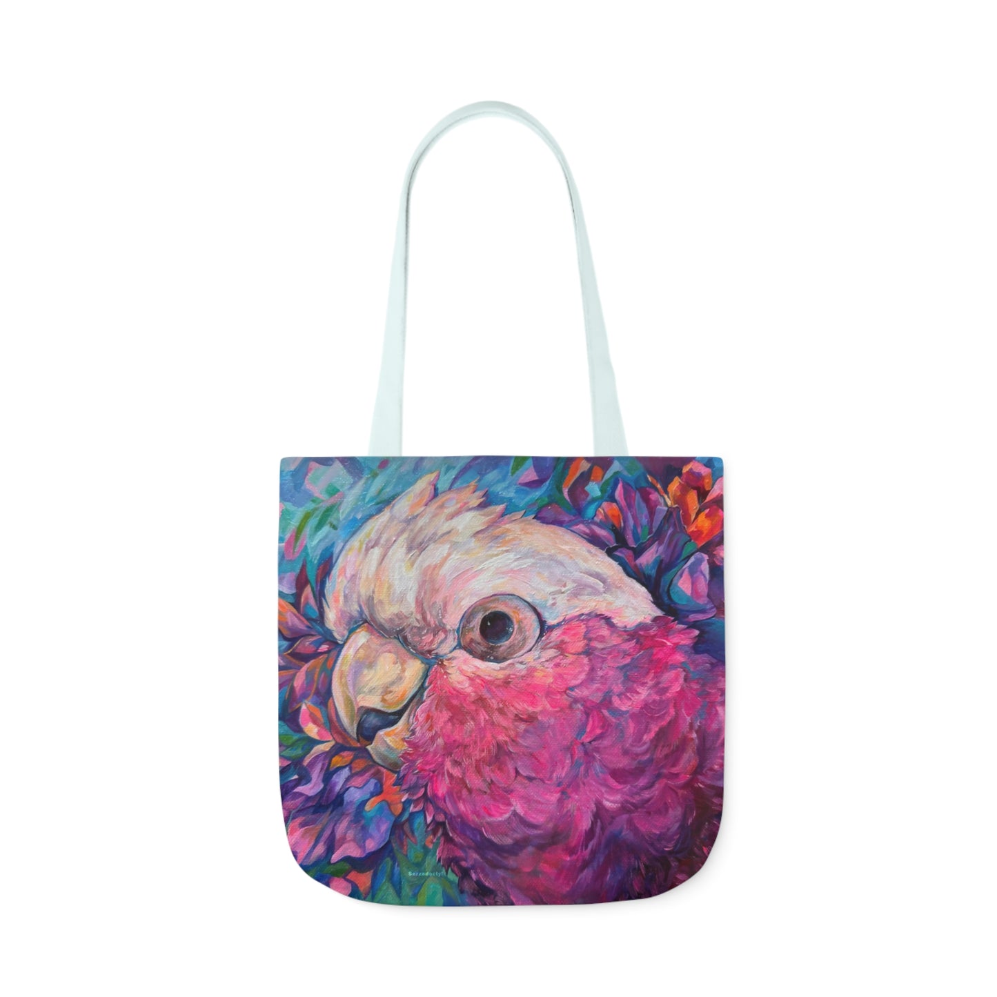 Tote Bag, 5-Color Straps - Harry the Galah