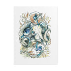 Ram Skull Poster Print