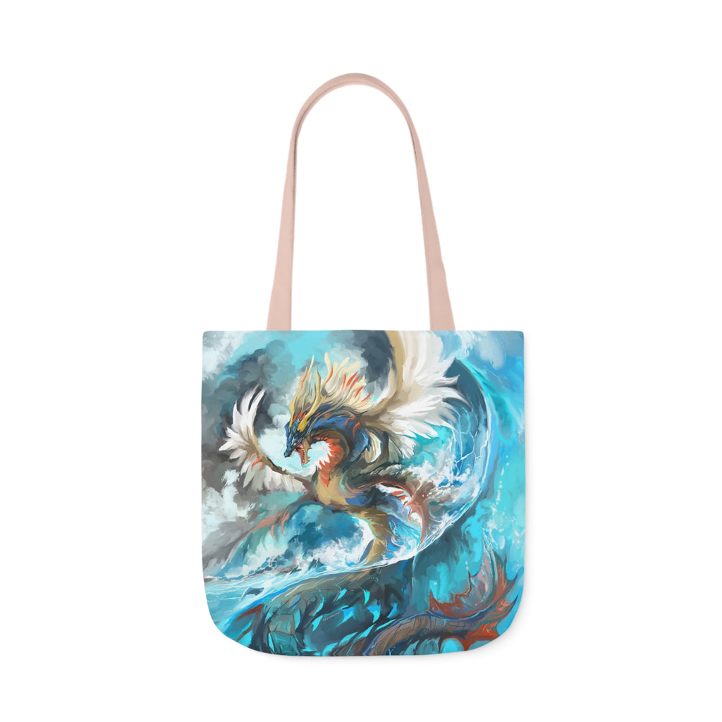 Tote Bag, 5-Color Straps - Monster of the Waves