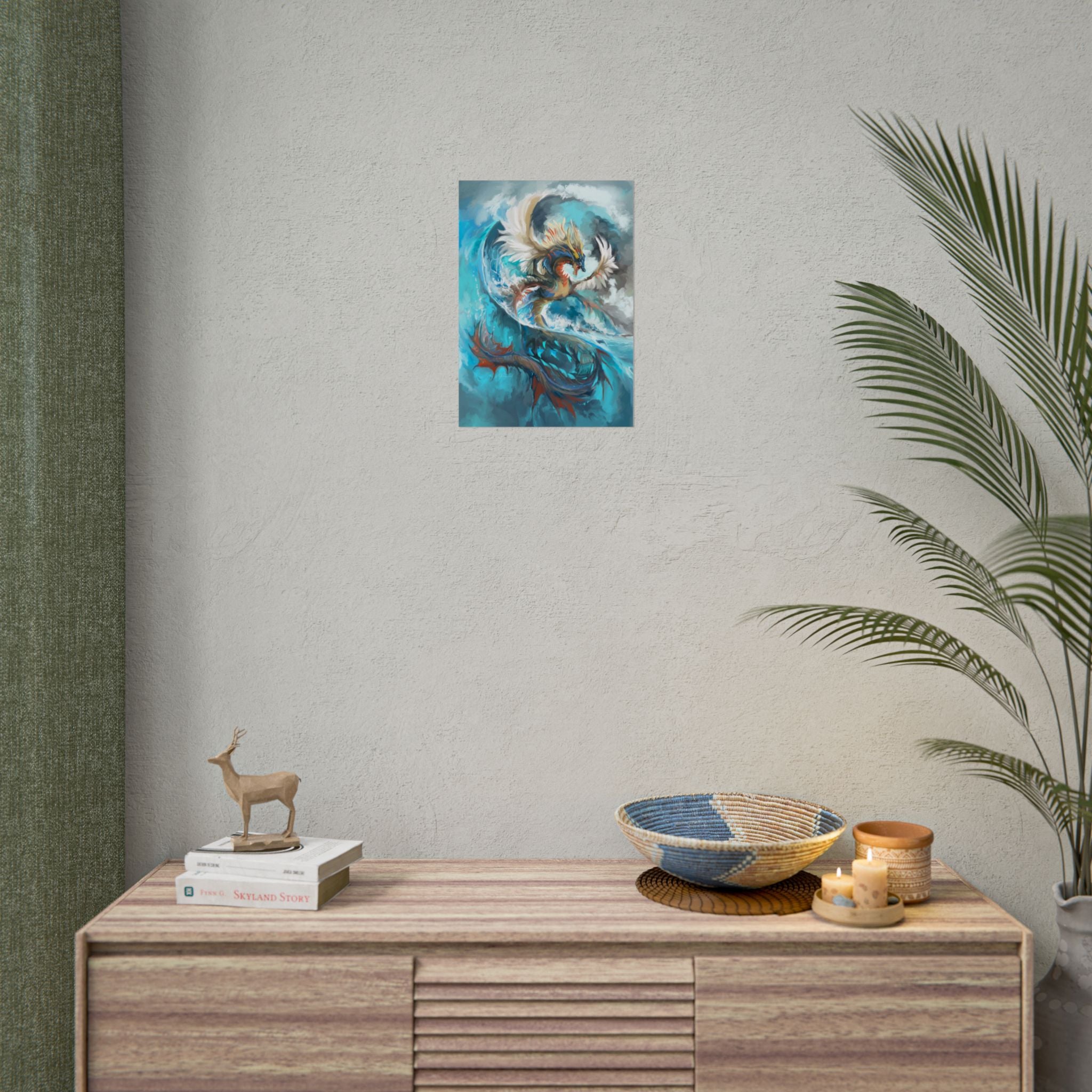 Monster of the Sea Poster Print