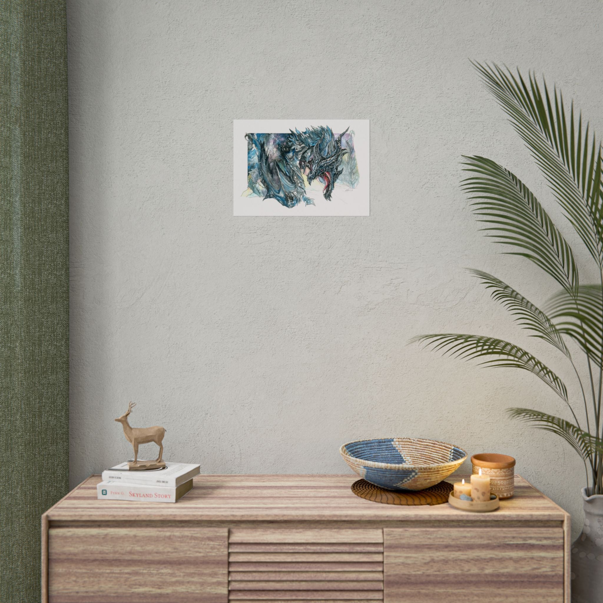 Twilight God Poster Print