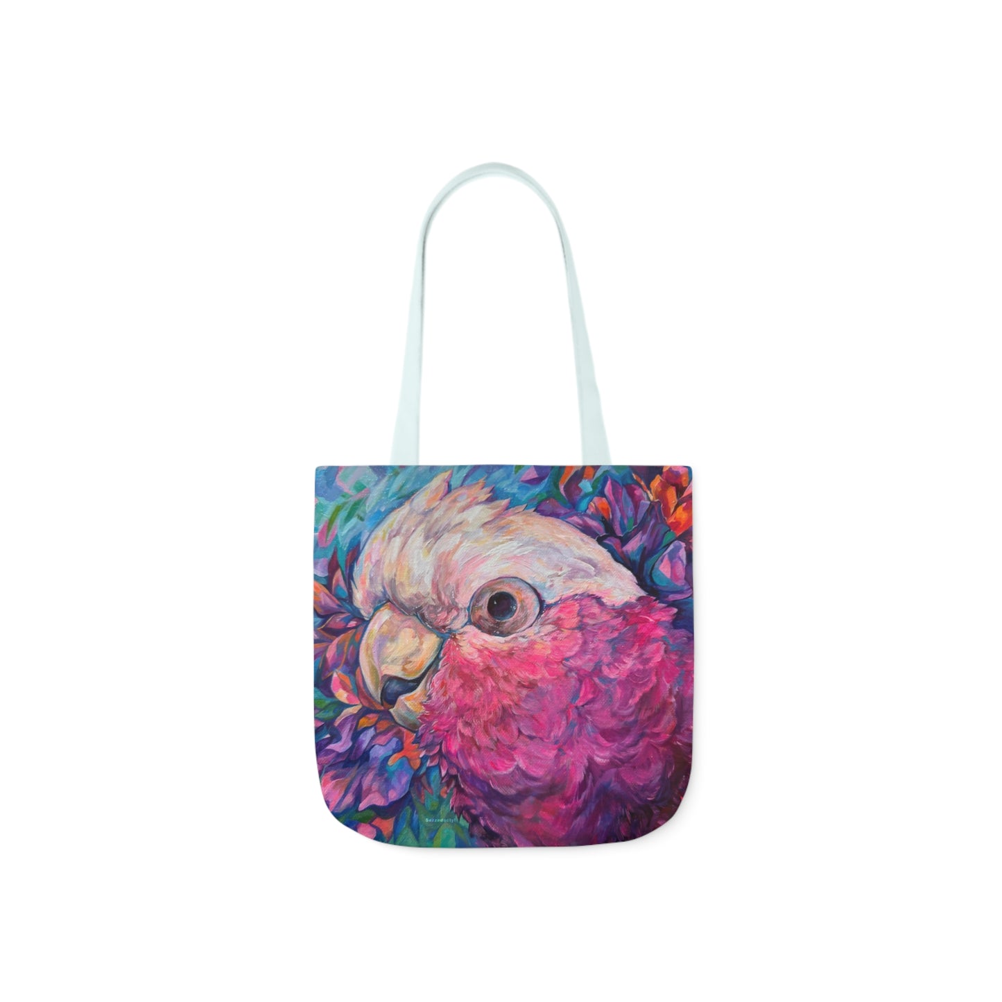 Tote Bag, 5-Color Straps - Harry the Galah