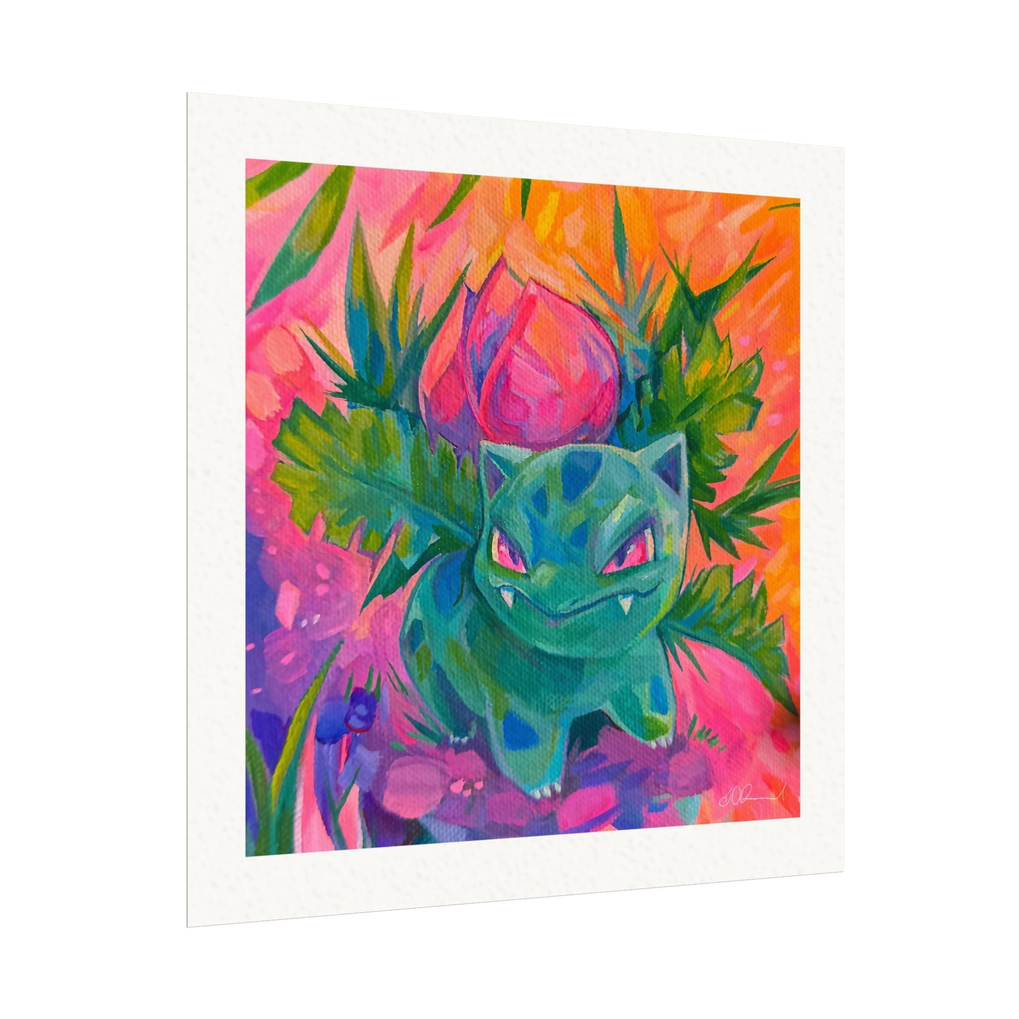 151 #002 8x8" Textured Matte Watercolour Print