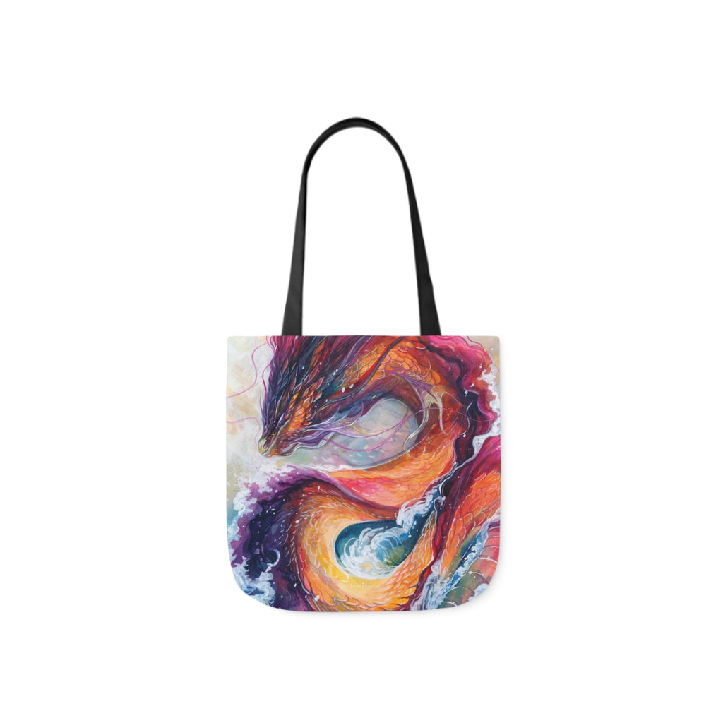 Tote Bag, 5-Color Straps - Serpent of the Lake