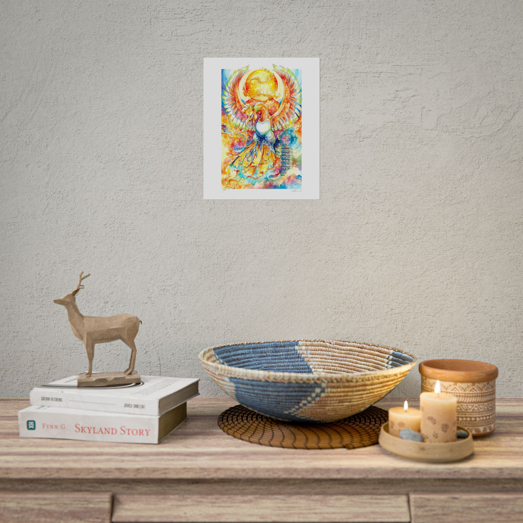 Fire Bird Poster Print