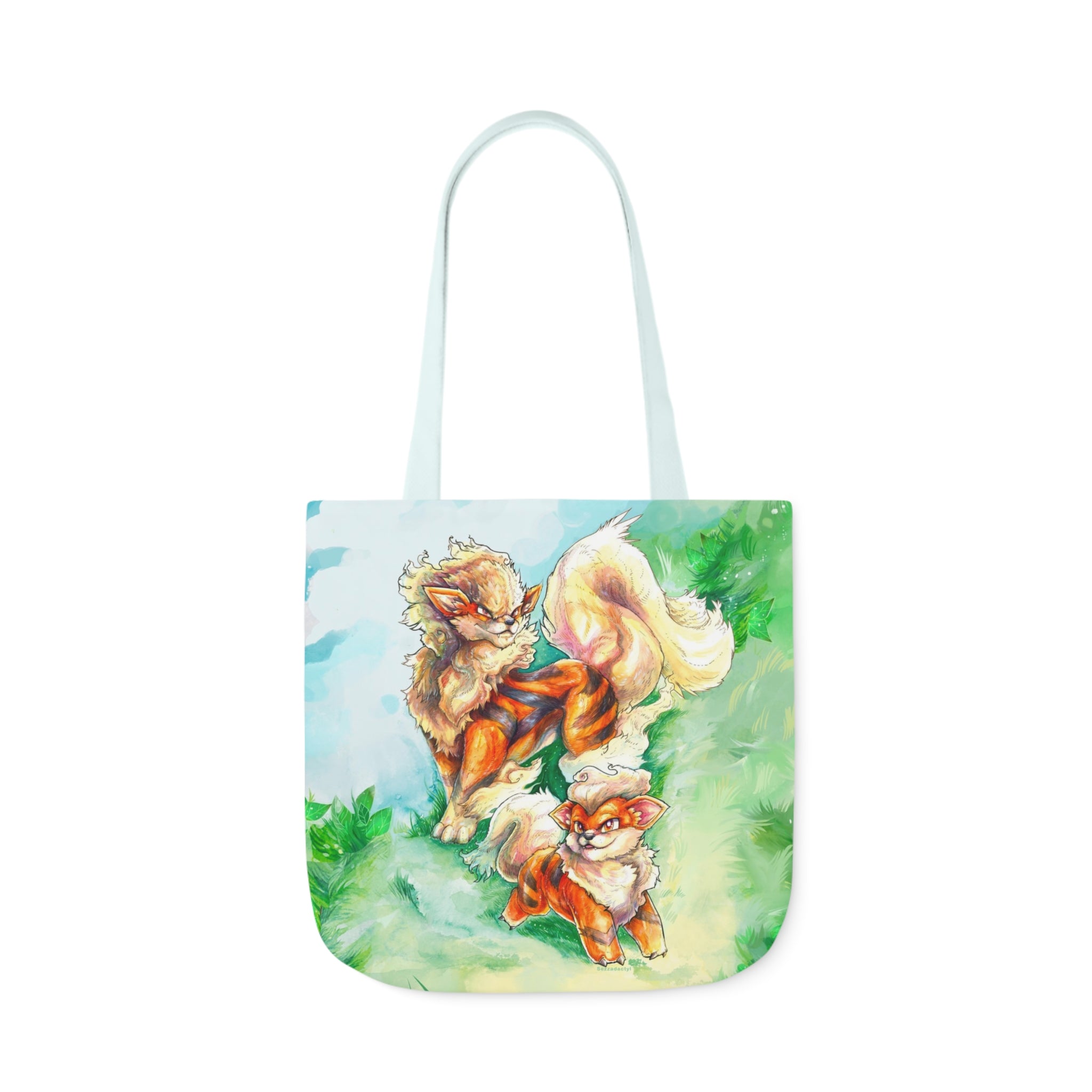 Tote Bag, 5-Color Straps - Fire Dogs