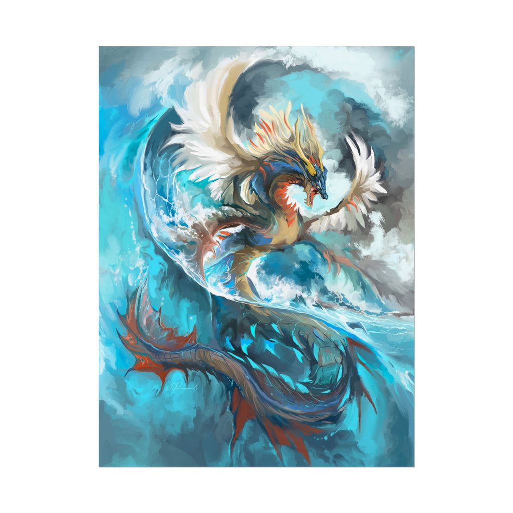 Monster of the Sea Poster Print