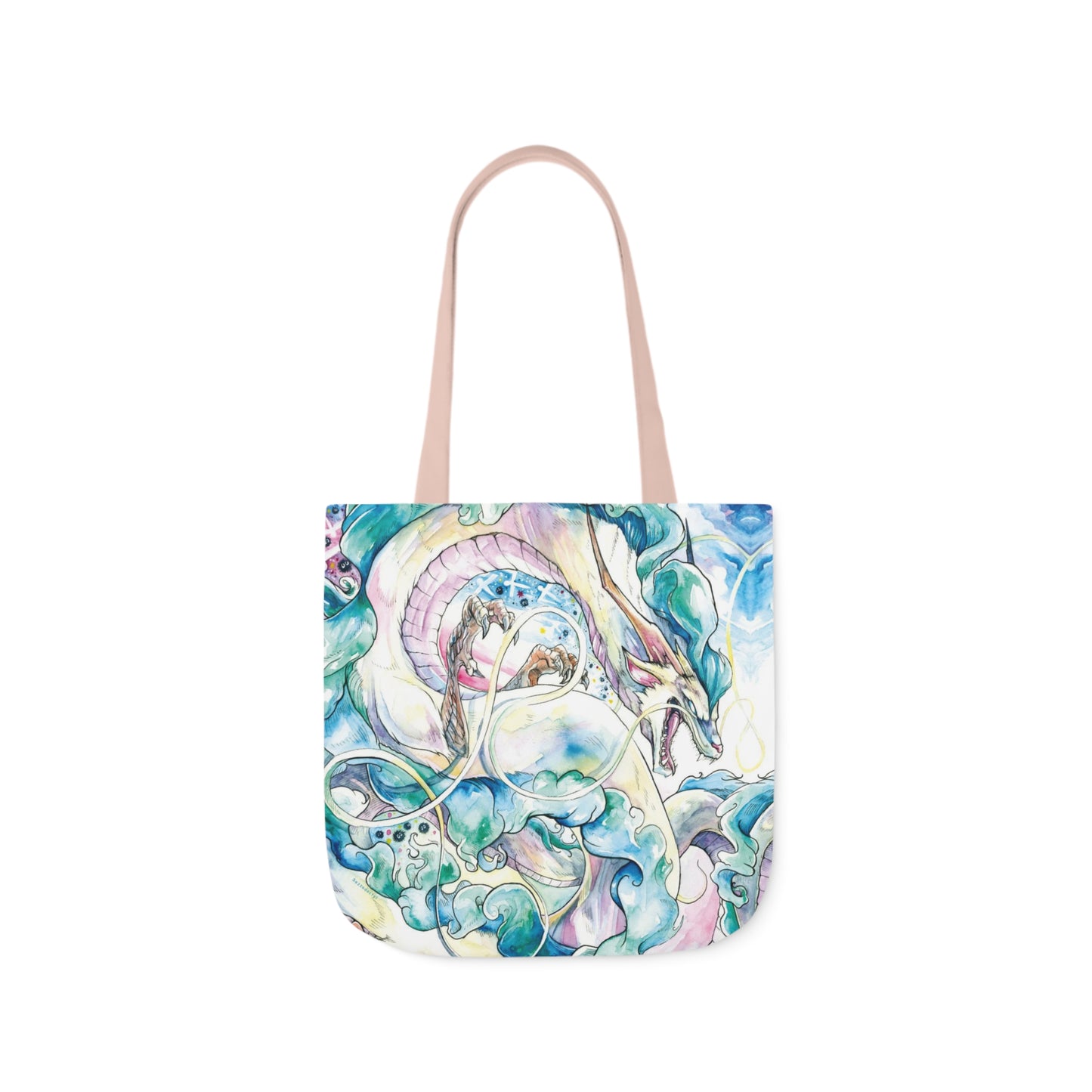 Tote Bag, 5-Color Straps - Sky Dragon