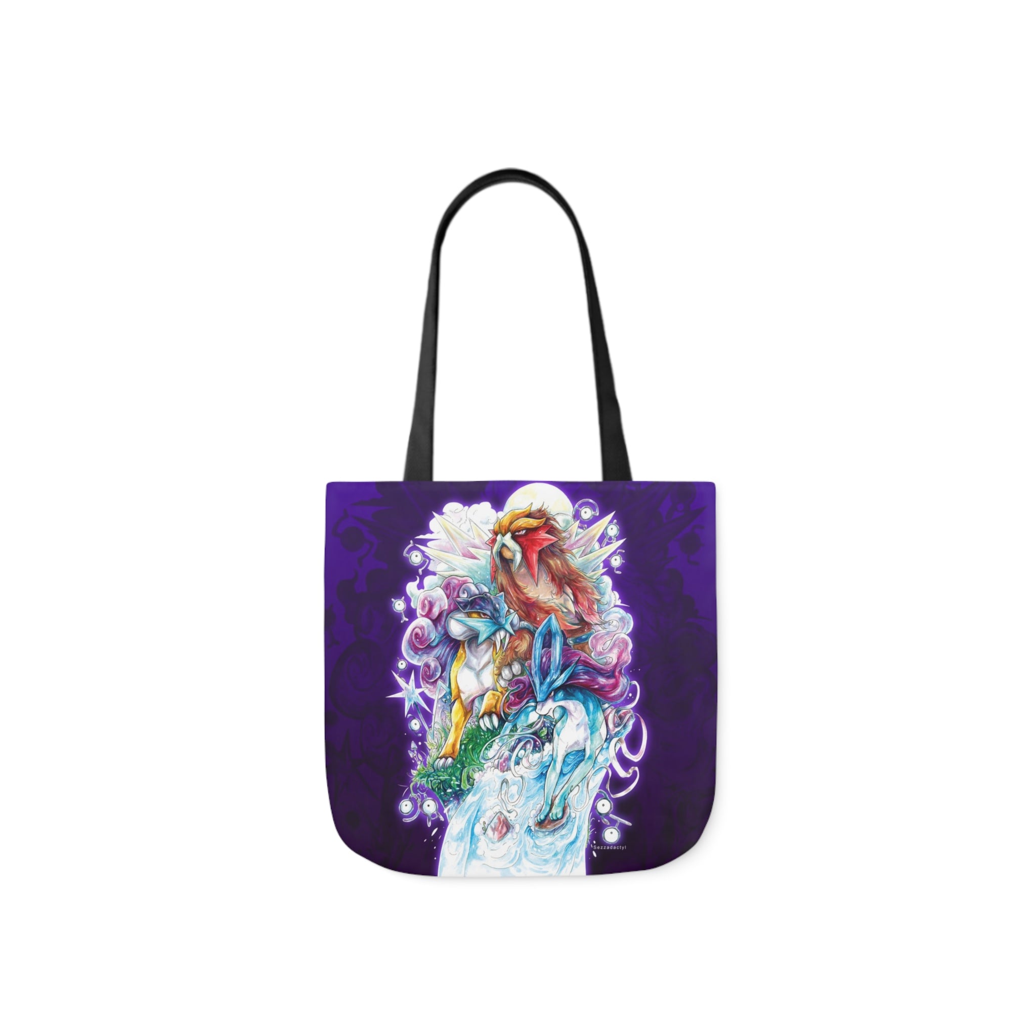 Tote Bag, 5-Color Straps - Legendary Beasts