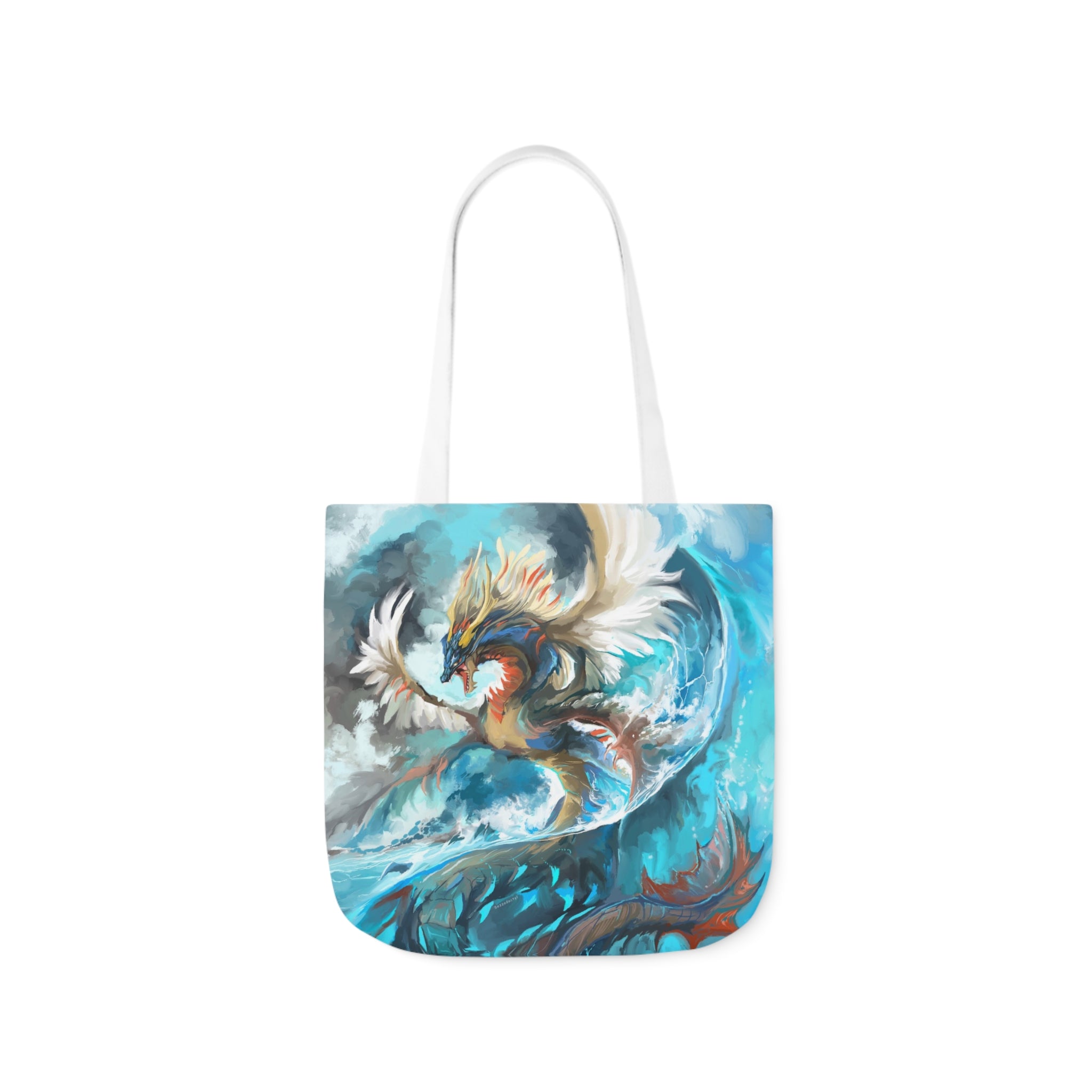 Tote Bag, 5-Color Straps - Monster of the Waves