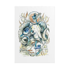 Ram Skull Poster Print