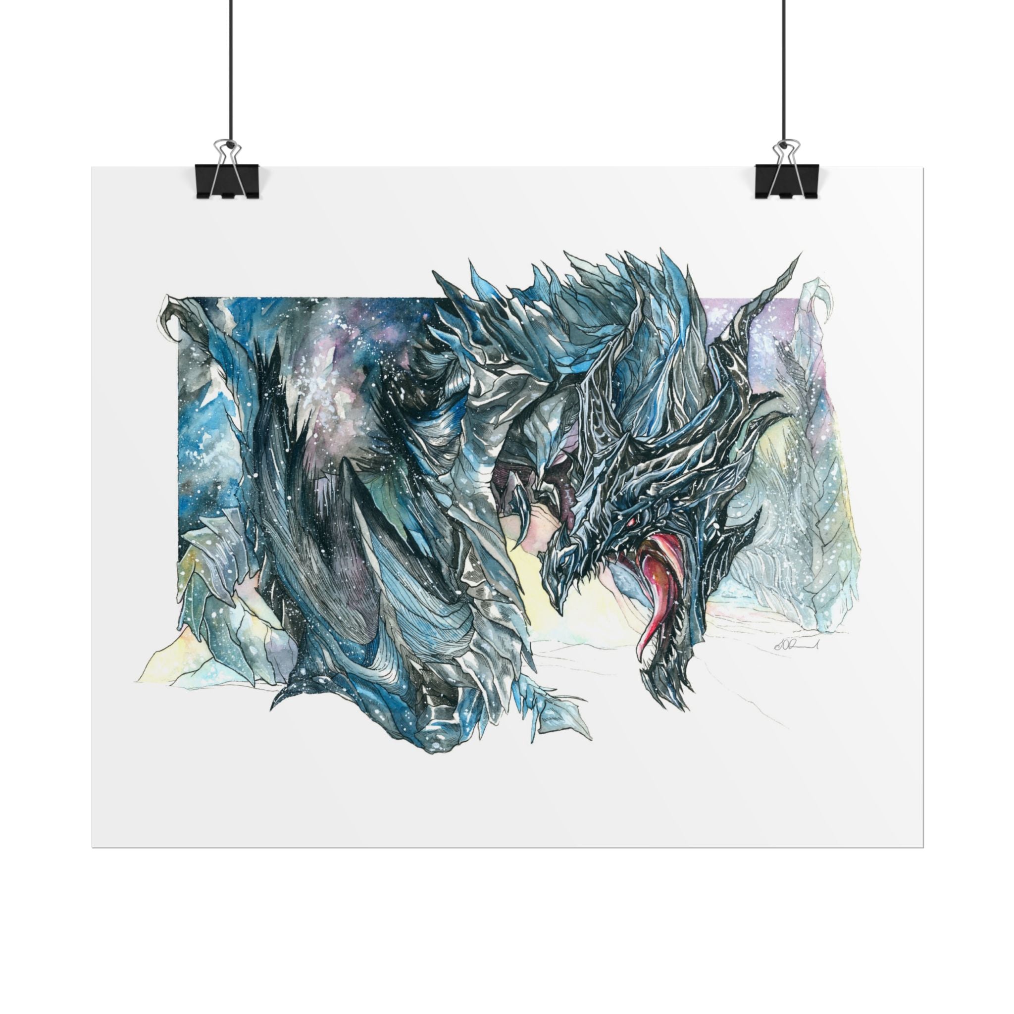 Twilight God Poster Print