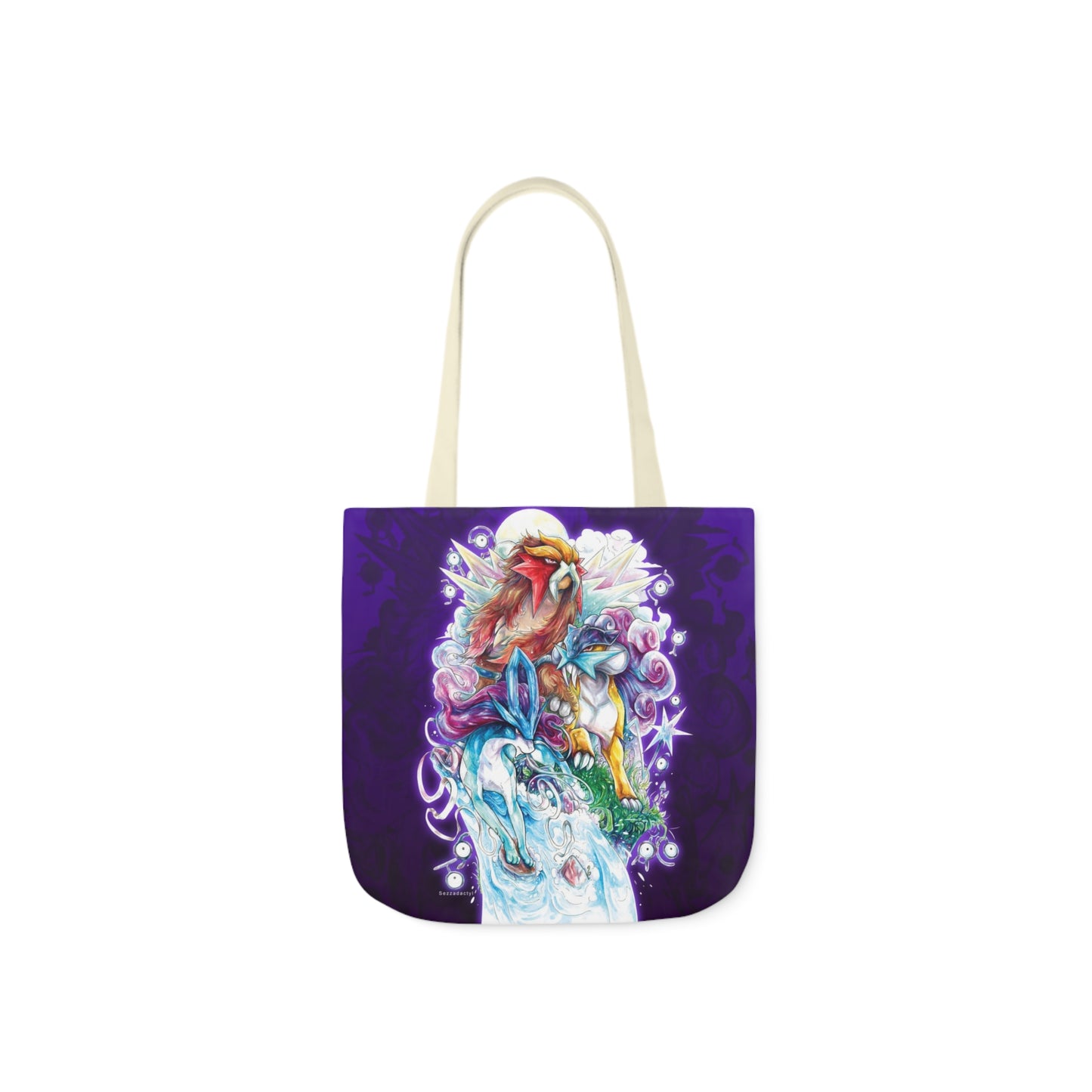 Tote Bag, 5-Color Straps - Legendary Beasts