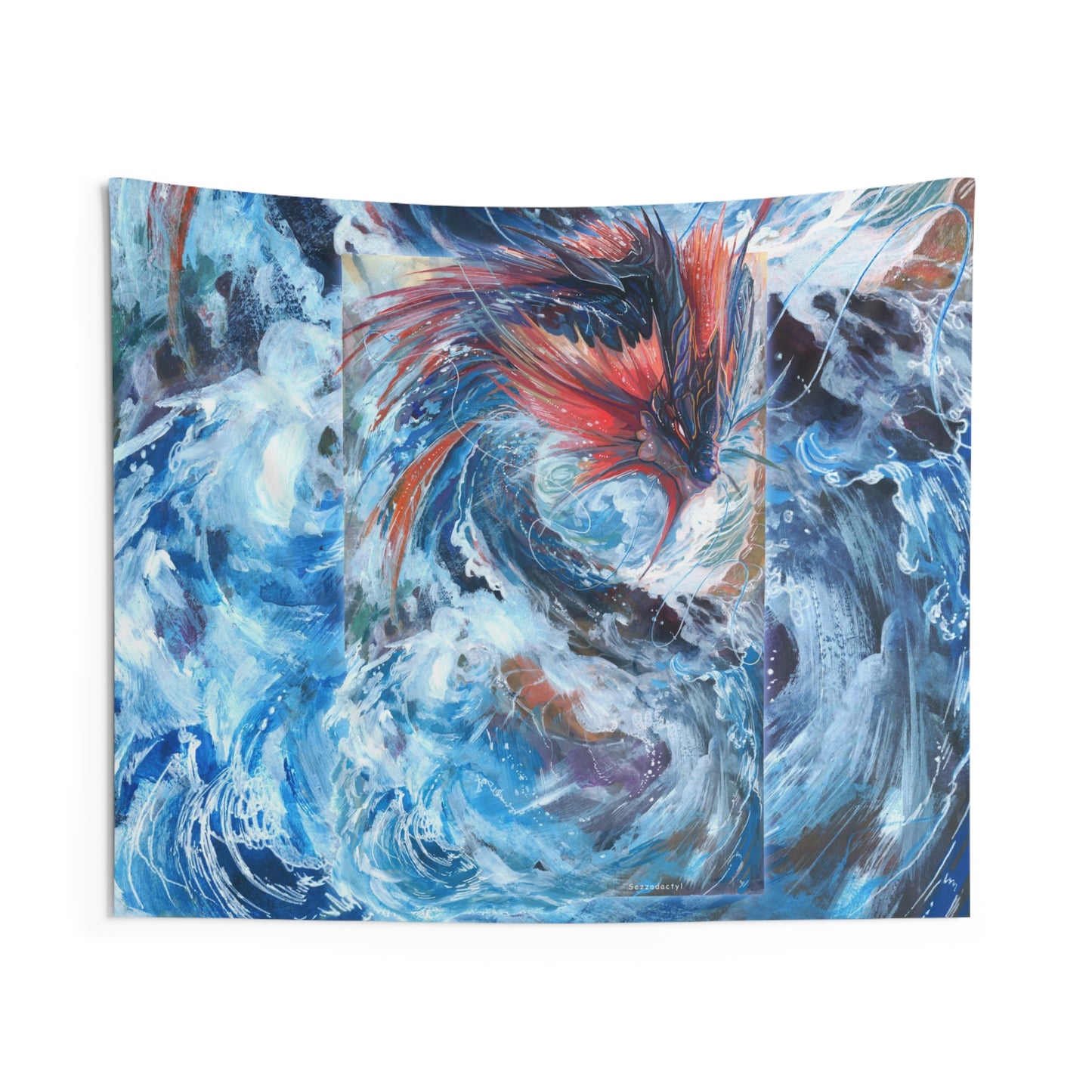 Indoor Wall Tapestries - Serpent of the Rapids