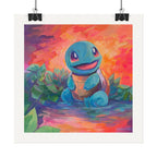 151 #007 8x8" Textured Matte Watercolour Print