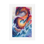 Serpent of the Waves Poster Print