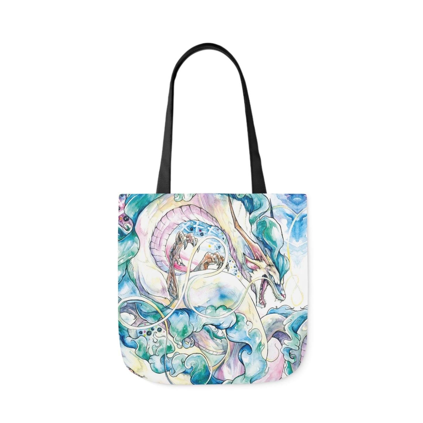 Tote Bag, 5-Color Straps - Sky Dragon