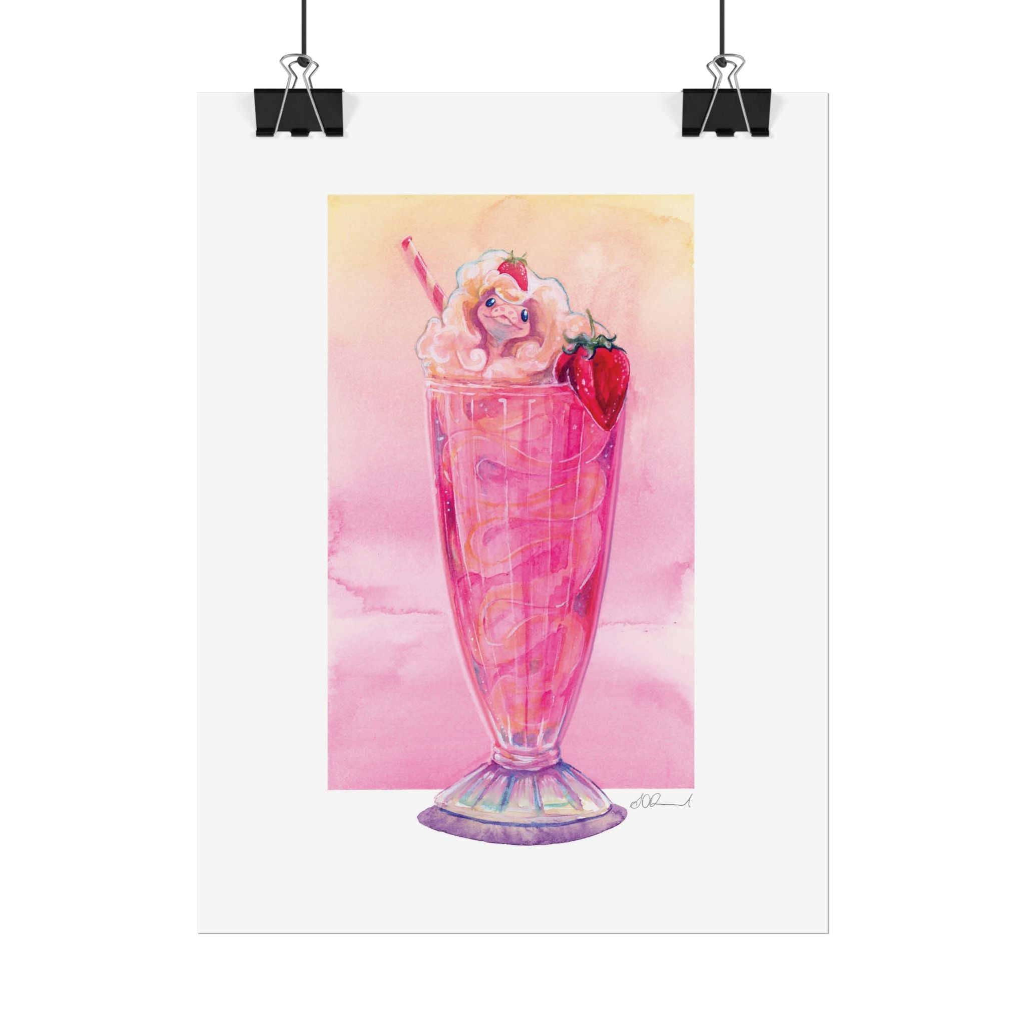 Milksnake Poster Print