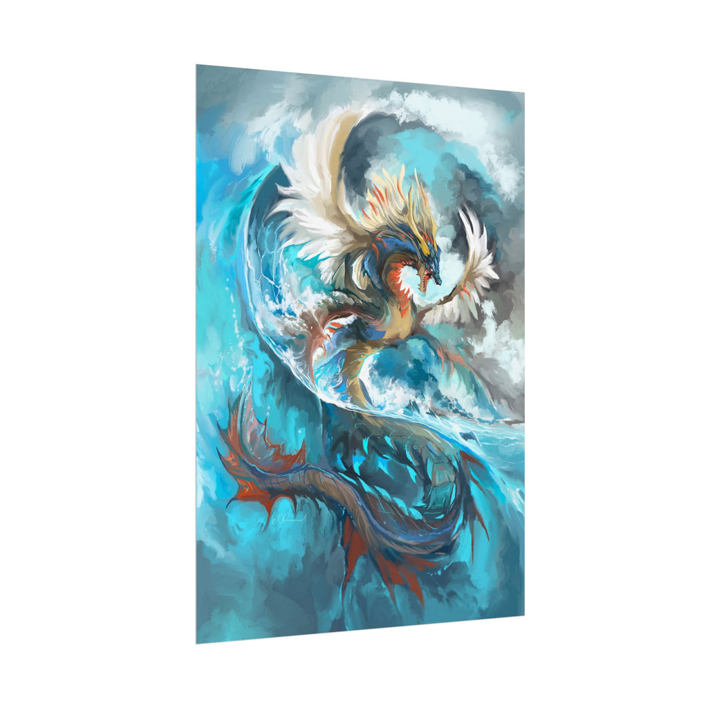 Monster of the Sea Poster Print