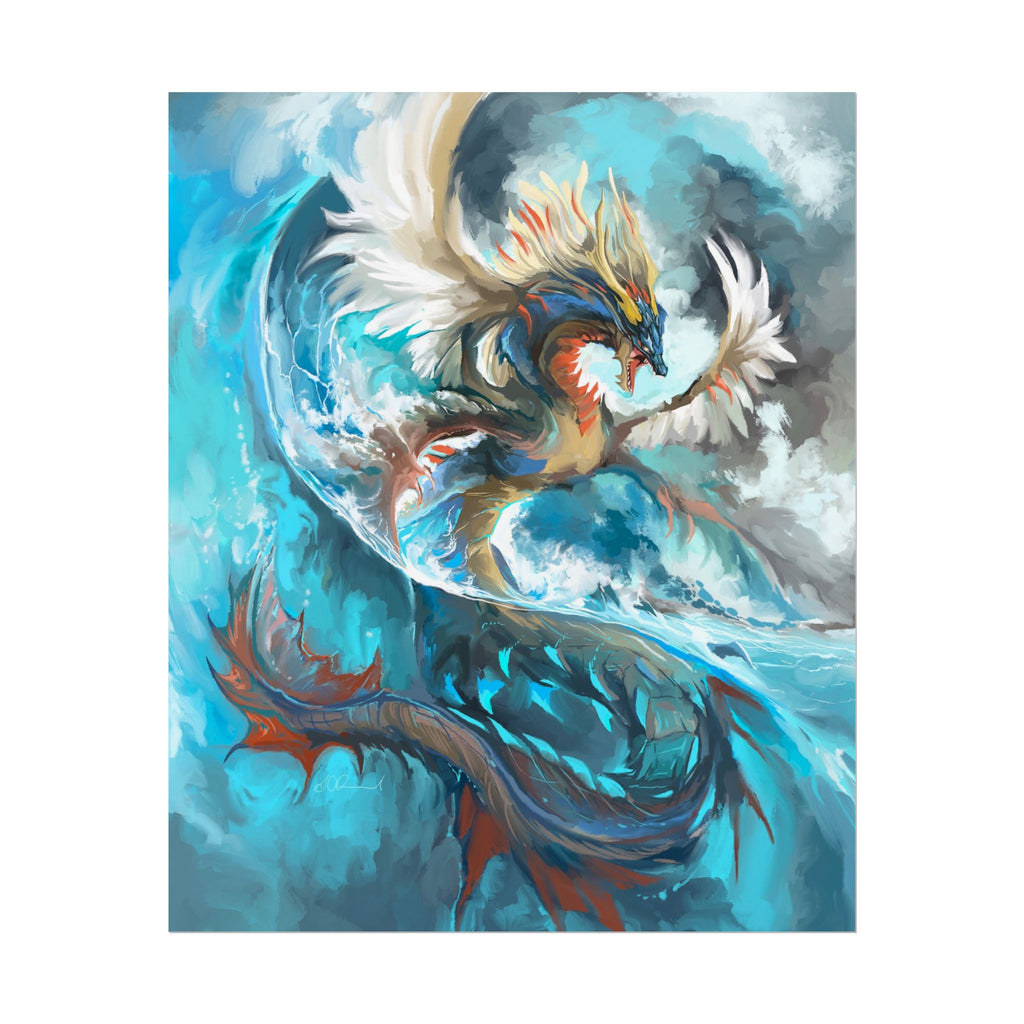 Monster of the Sea Poster Print